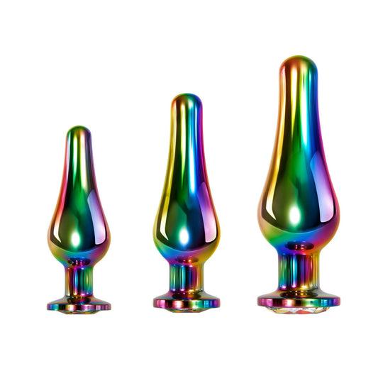 Rainbow Metal Plug Set - TemptationsEvolved NoveltiesTemptationsEN-BP-8539-2