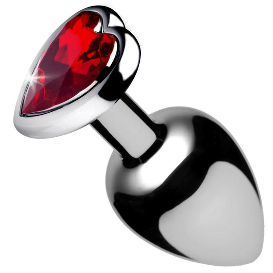 Red Heart Gem Anal Plug - Large - TemptationsXR Brands Booty SparksTemptationsBTYS-AF633-LARGE