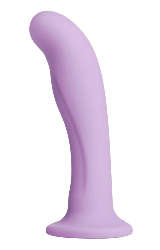 Royal Heart on Silicone Harness Dildo - Purple - TemptationsXR Brands Strap UTemptationsSU-AE581