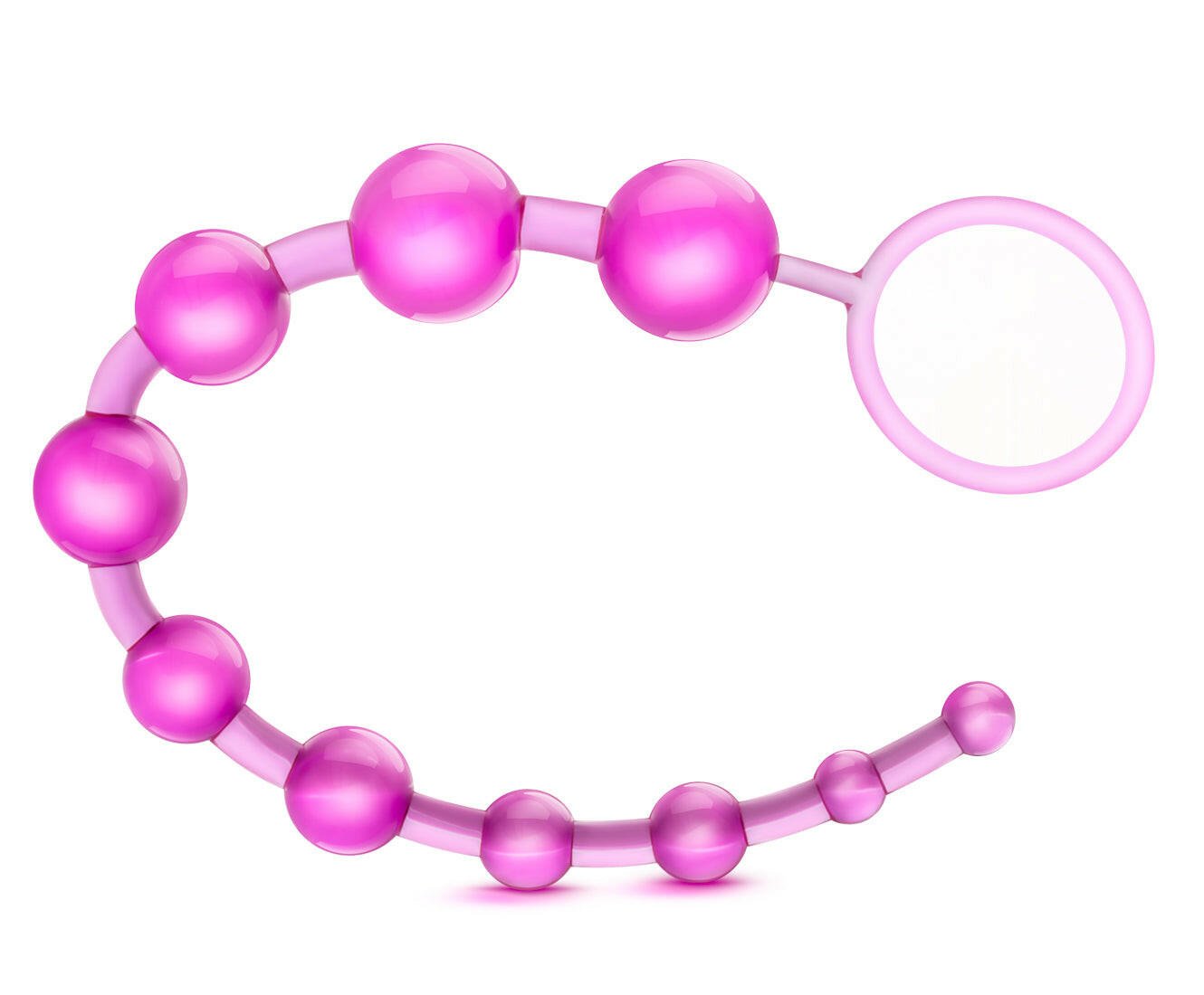 Sassy 10 Anal Beads - Pink - TemptationsBlush NoveltiesTemptationsBL-23110