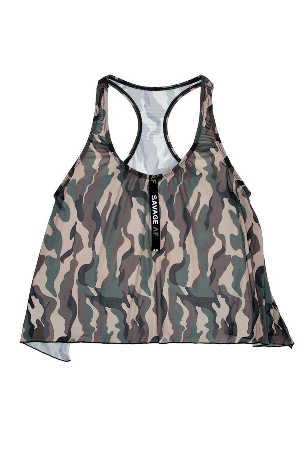 Savage Af Swing Top - Forest Camo - M/l - TemptationsSaleTemptationsFL-B-AF811ML