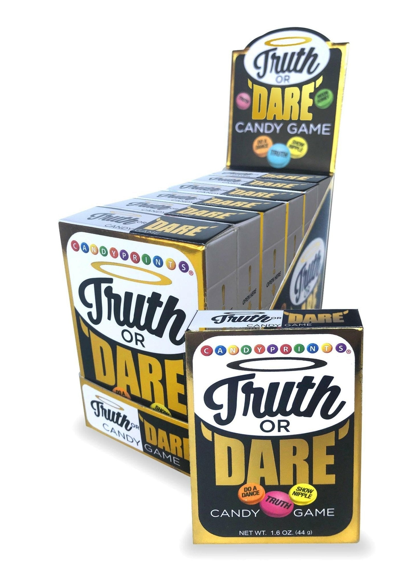 Sex Candy Truth or Dare Display of 6 - TemptationsLittle GenieTemptationsLG-CP915