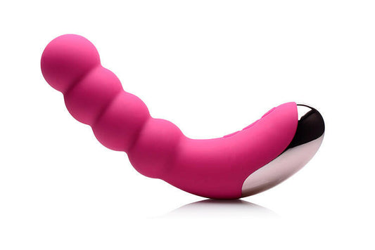 Silicone Beaded Vibrator - Magenta - TemptationsCurve ToysTemptationsCN-04-0726-50