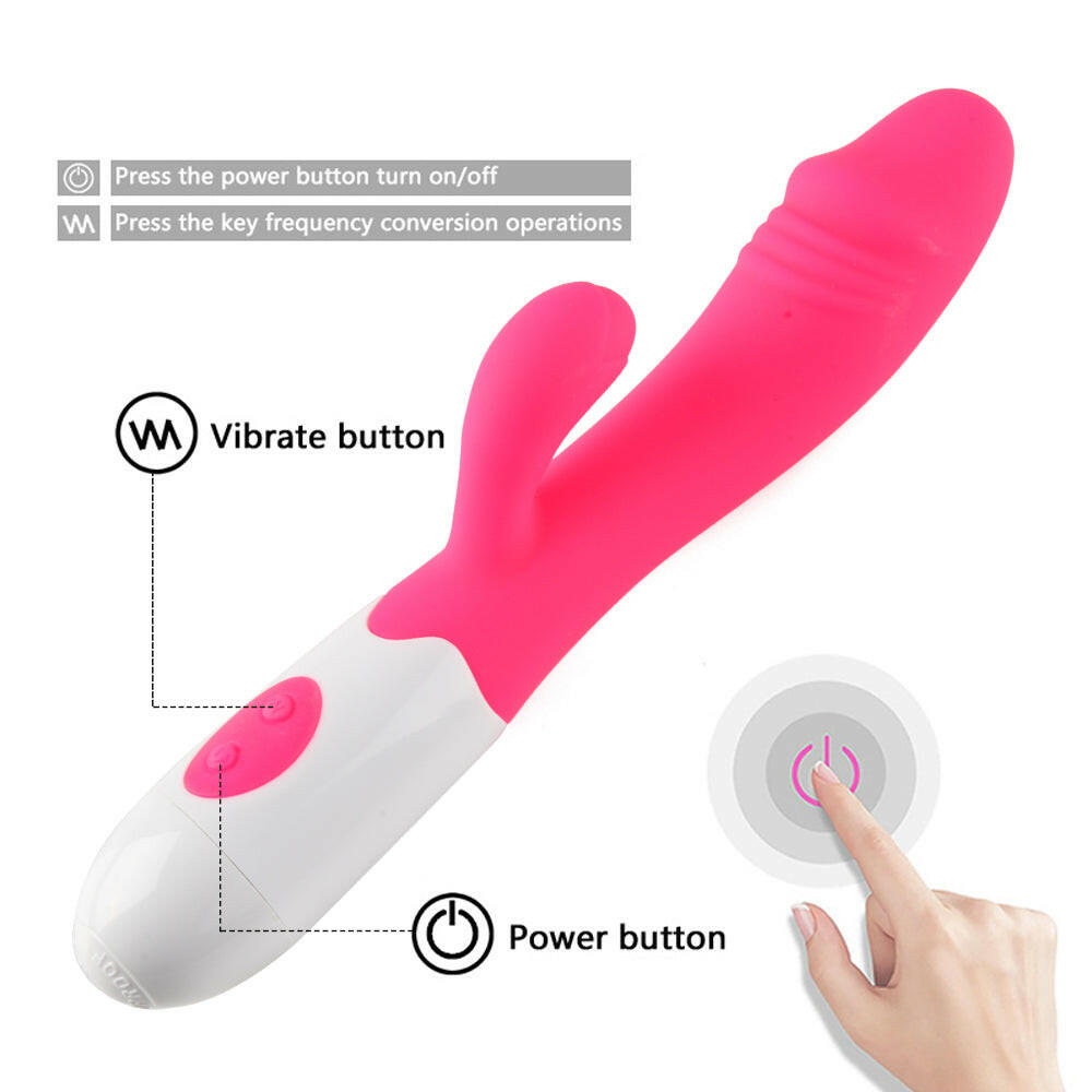 Silicone Rabbit Vibrator - TemptationsSexcite ShopTemptations