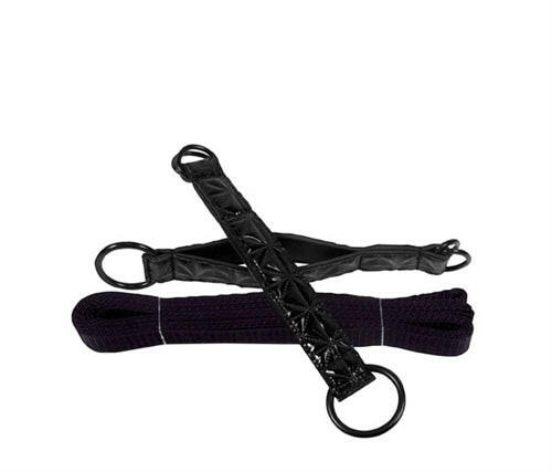 Sinful Bed Restraint Straps - Black - TemptationsnsnoveltiesTemptationsNSN1228-13