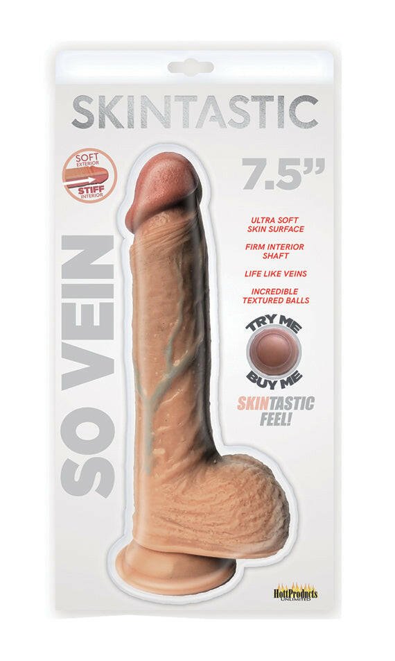 Skinsations - Skintastic Series - So Vein - 7.5 Inches - TemptationsHott ProductsTemptationsHTP3134