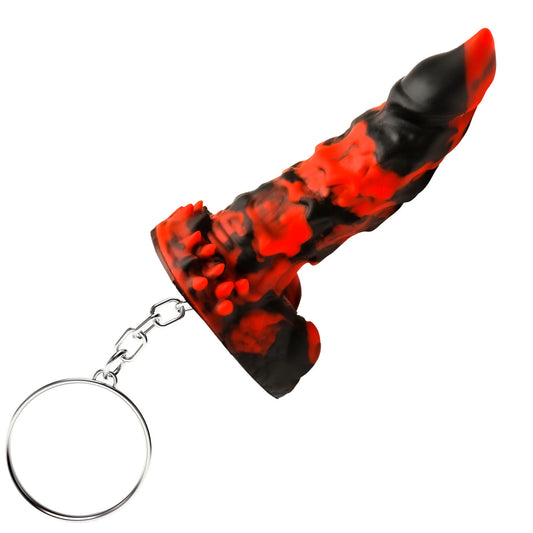 Fire Demon Keychain - Red/black CC-AH438