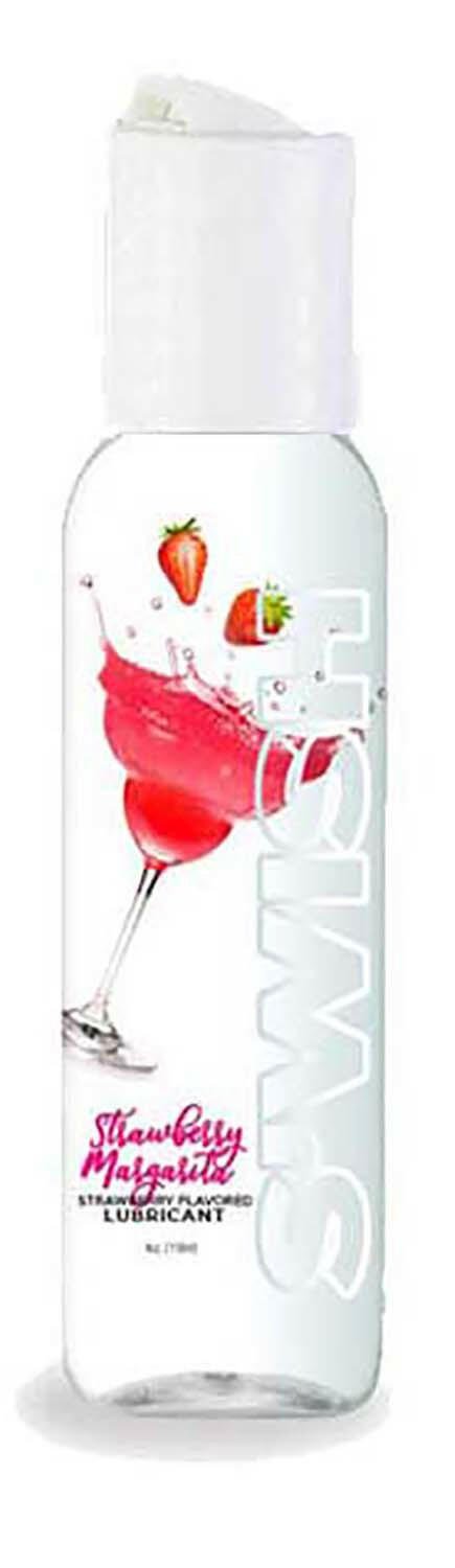 s'wish Lubricant - Strawberry Margarita - 2 Fl. Oz. - TemptationsLittle GenieTemptationsLG-BT1008