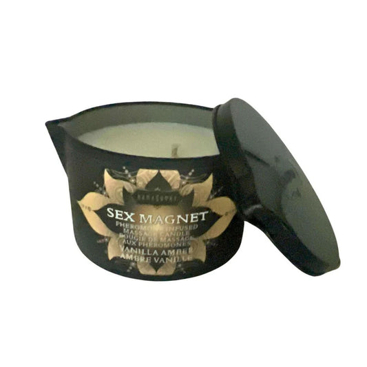 Sex Magnet Pheromone Massage Candle - 6oz -Vanilla KS-12070