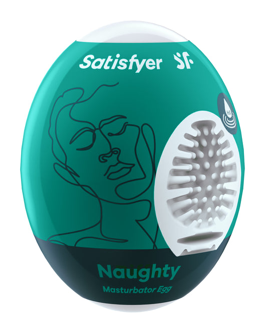 Satisfyer Masturbator Egg - Naughty - Dark Green SAT-4010021