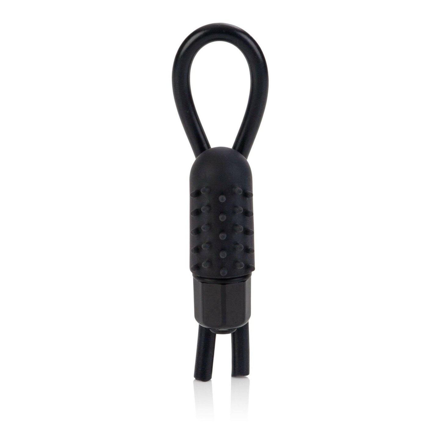 10-Function Vibrating Silicone Stud Lasso - Black - TemptationsCalExoticsTemptationsSE1408202