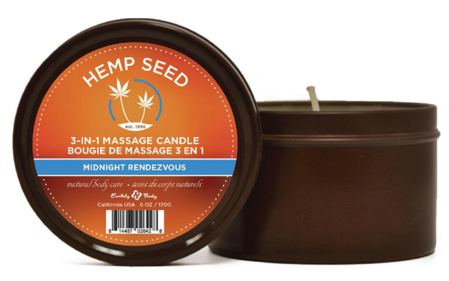 3-in-1 Massage Candle - 6 Oz. - Midnight Rendezvous - TemptationsSaleTemptationsEB-HSCS022A