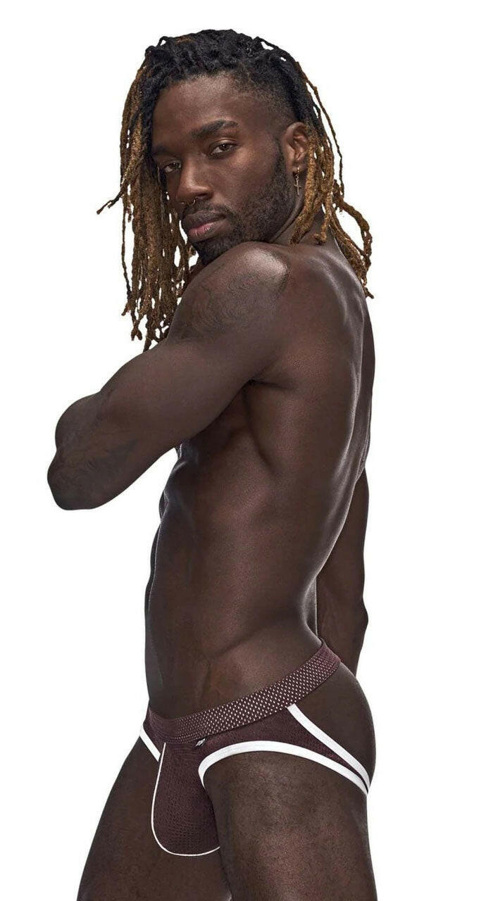 Sport Mesh Sport Jock - Large/x-Large - Burgundy MP-354273BNLX