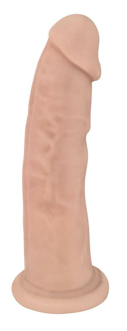 7 Inch Fleshstixxx Silicone Dildo W/o Balls - Vanilla - TemptationsCurve ToysTemptationsCN-19-0526-10