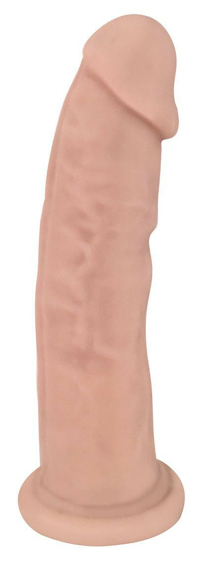 8 Inch Fleshstixxx Silicone Dildo W/o Balls - Vanilla - TemptationsCurve ToysTemptationsCN-19-0527-10