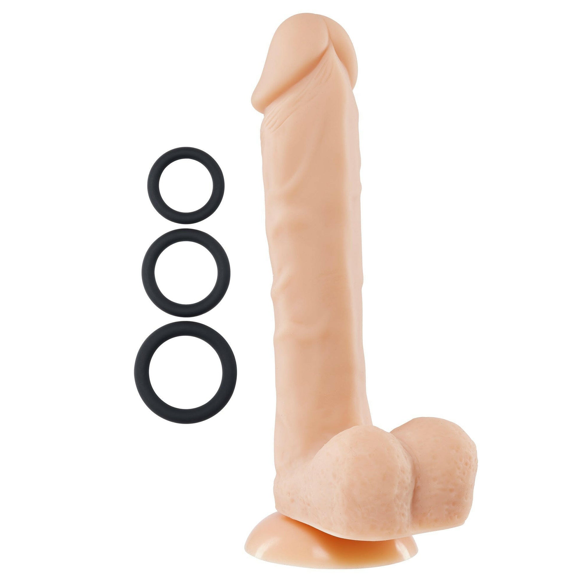 9" Silicone Pro Odorless Dong - Flesh - TemptationsCloud 9 NoveltiesTemptationsWTC852882