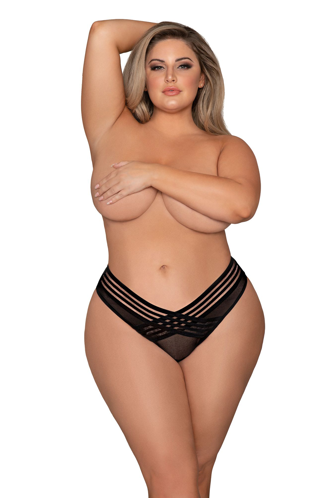 Strappy Panty - 1x - Black DG-1467XBLK1X