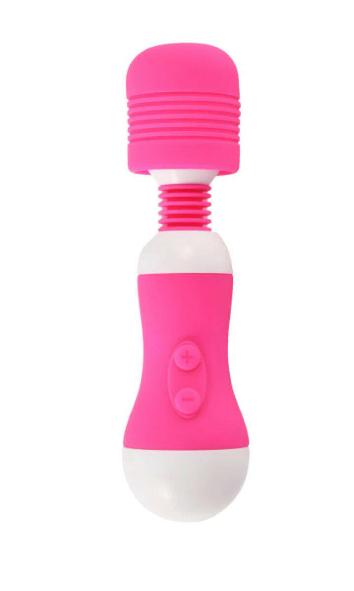 Yorokobi Rechargeable Mini Wand Massager - Pink SI-61202