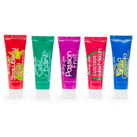 ID Juicy Lube - Assorted Flavors - 500 Pieces - 12 ml Tubes ID-JLT-C0D