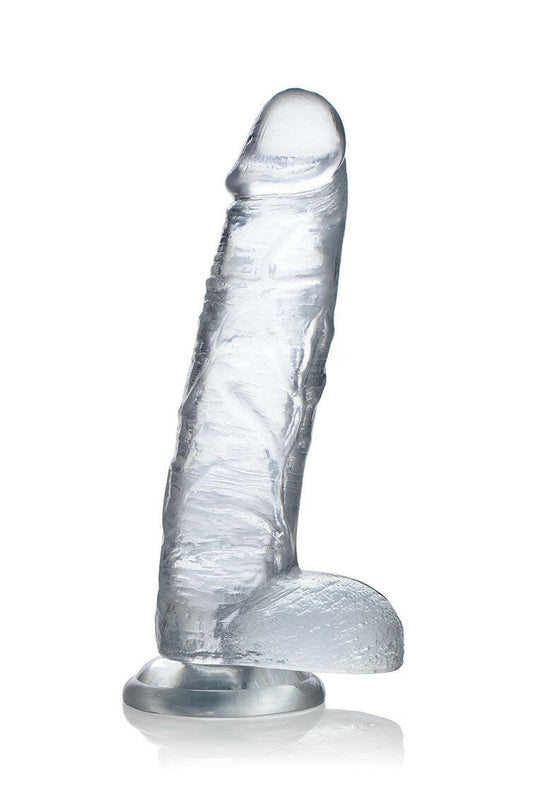 Jock C-Thru 10 Inch Dong With Balls - Clear CN-09-0703-00