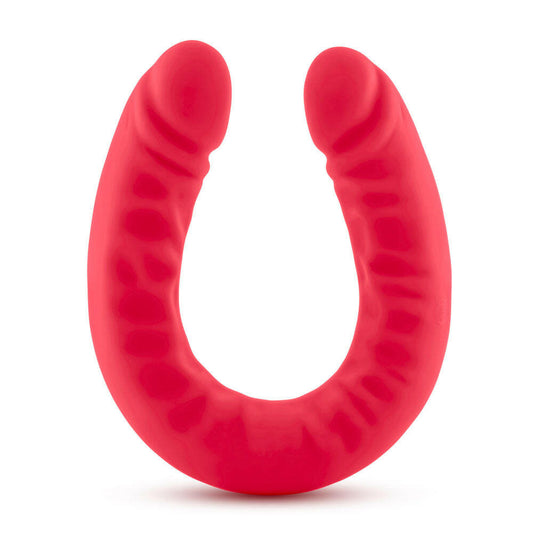 Ruse - Silicone Double Headed Dildo - 18 Inch -  Cerise BL-32398