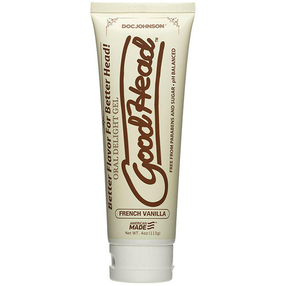 Goodhead - Oral Delight Gel - 4 Oz Tube - French  Vanilla DJ1360-08-BU