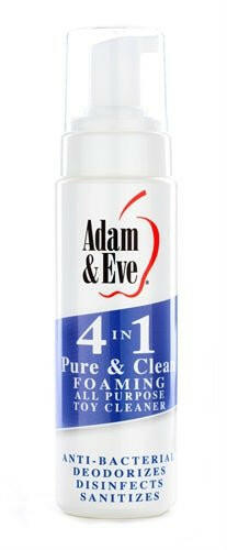 Adam and Eve 4 in 1 Pure and Clean Foaming Toy Cleaner 8 Oz - TemptationsAdam and EveTemptationsAE-LQ-5683-2