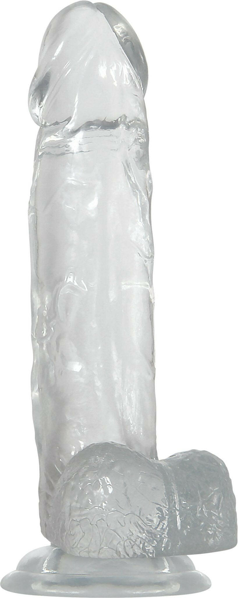 Adam and Eve's Crystal Clear 8" Dildo - TemptationsSaleTemptationsAE-WF-3138-2