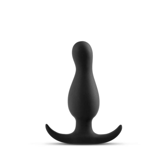 Anal Adventures Platinum - Curve Plug - Black - TemptationsBlushTemptationsBL-18505