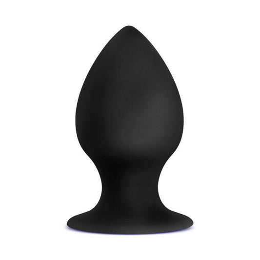 Anal Adventures - Platinum - Silicone Anal Stout Plug - Medium - Black - TemptationsBlush NoveltiesTemptationsBL-81105