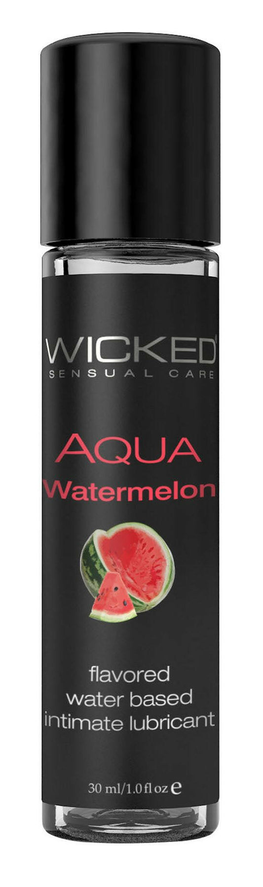 Aqua Watermelon Water-Based Lubricant 1 Oz - TemptationsWicked Sensual CareTemptationsWS-90421