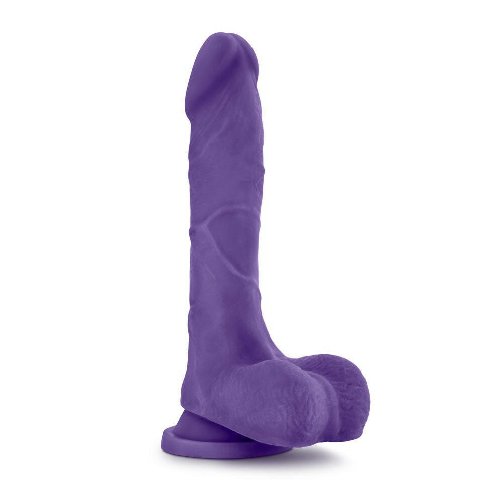 Au Natural - Bold - Thrill - 8.5 Inch Dildo - Purple - TemptationsBlush NoveltiesTemptationsBL-72801