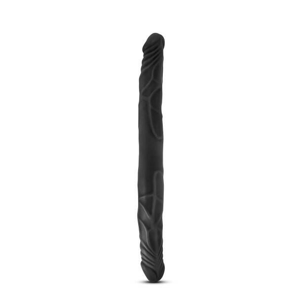 B Yours - 14 Inch Double Dildo - Black - TemptationsBlush NoveltiesTemptationsBL-29795