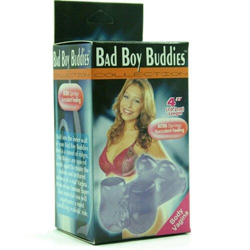 Bad Boy Buddies Body Vagina Masturbator Stroker - Purple - TemptationsGolden TriangleTemptationsGT666