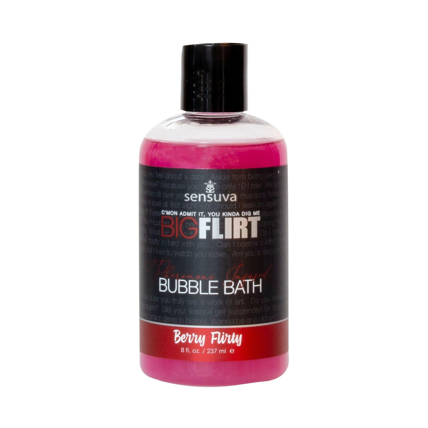 Big Flirt Pheromone Infused Bubble Bath - Berry Flirty - 8 Fl. Oz. - TemptationsSensuvaTemptationsSEN-VL620