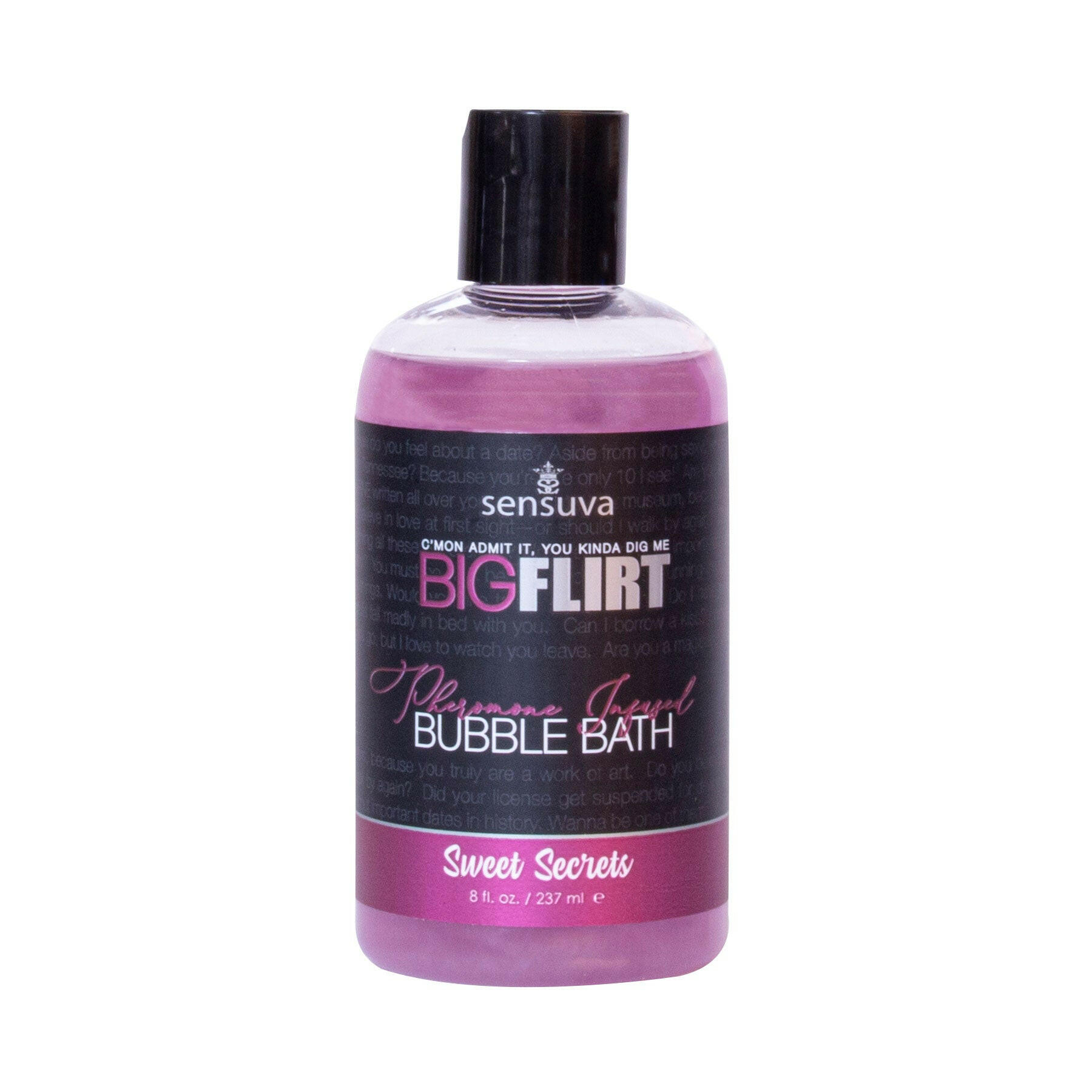 Big Flirt Pheromone Infused Bubble Bath - Sweet Secrets - 8 Fl. Oz. - TemptationsSensuvaTemptationsSEN-VL615