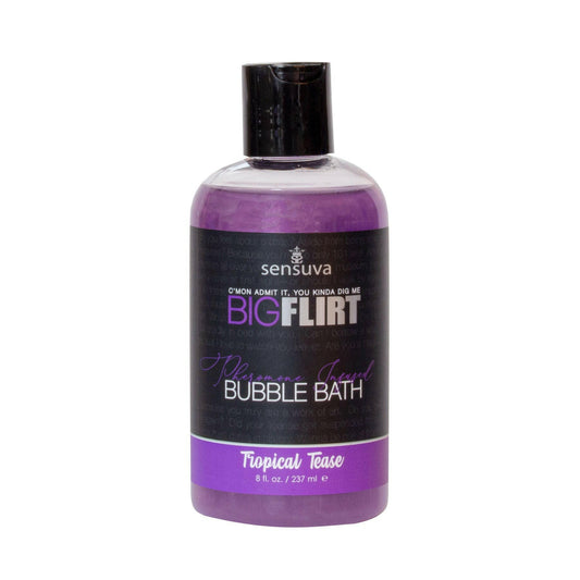 Big Flirt Pheromone Infused Bubble Bath - Tropical Tease - 8 Fl. Oz. - TemptationsSensuvaTemptationsSEN-VL617