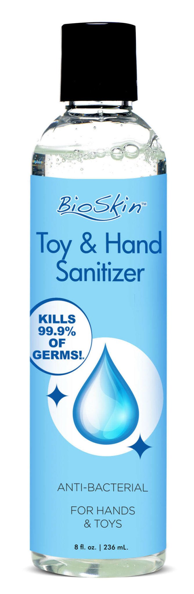 Bioskin Toy Cleaner and Hand Sanitizer - 8 Fl. Oz. - TemptationsSaleTemptationsCN-30-0800-00