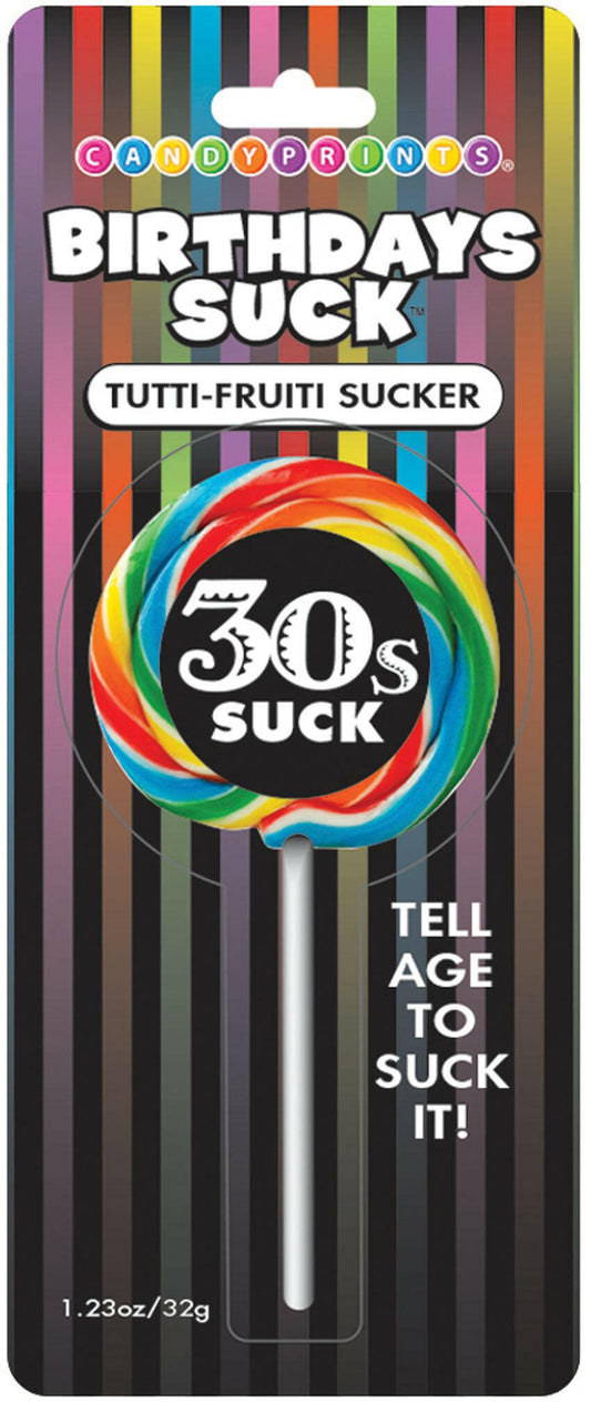 Birthdays Suck 30s Lollipop - TemptationsLittle GenieTemptationsCP-994