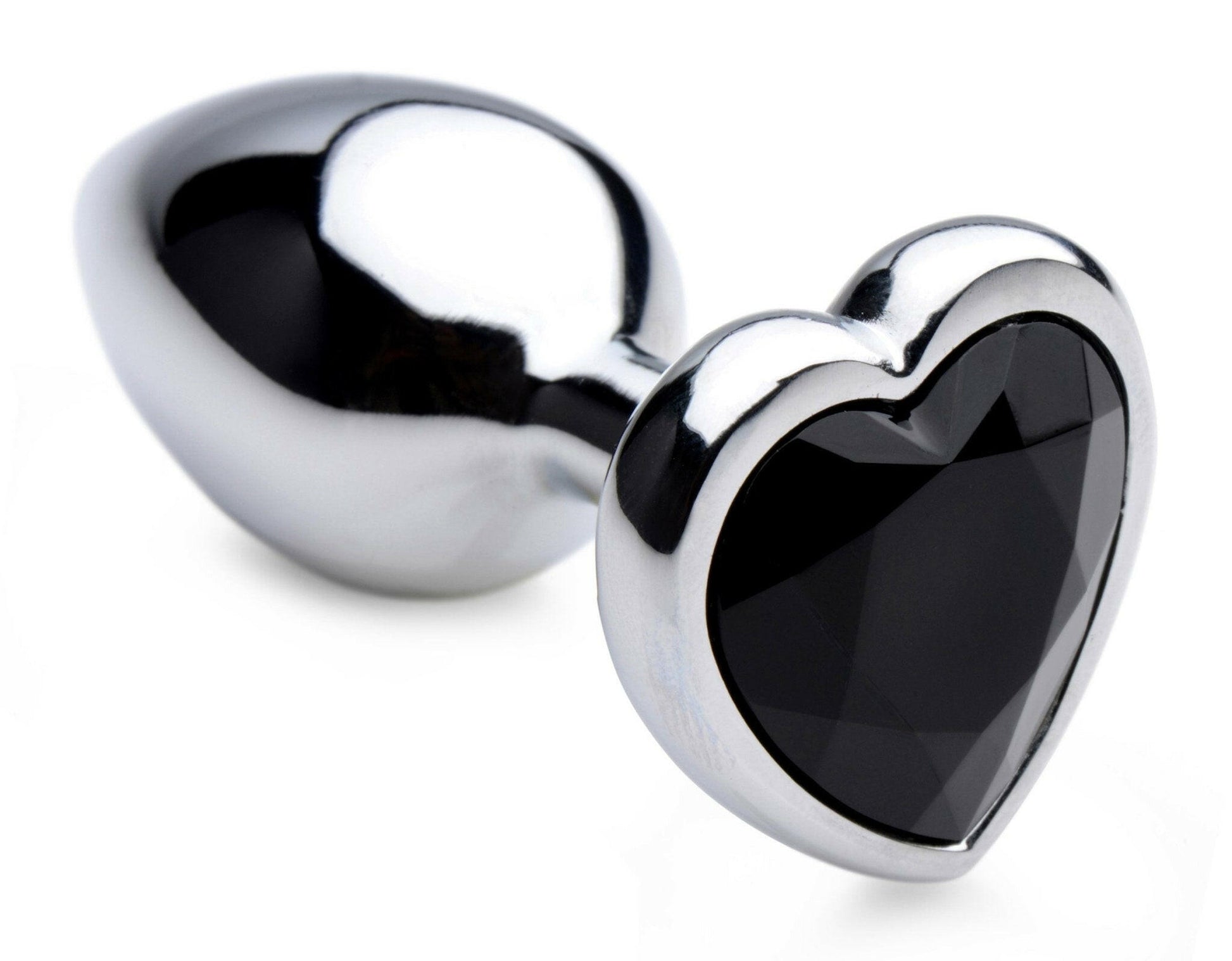 Black Heart Gem Anal Plug - Small - TemptationsXR Brands Booty SparksTemptationsBTYS-AG476S