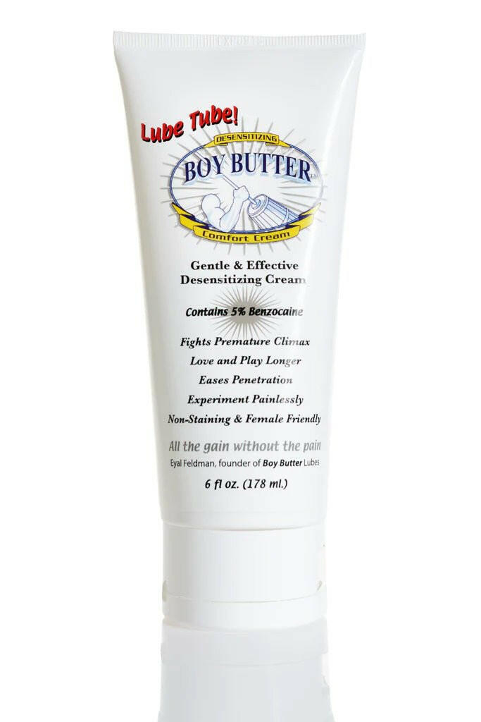 Boy Butter Comfort Cream Desensitizing Formula - 6 Fl. Oz. - TemptationsBoy ButterTemptationsBBCC6