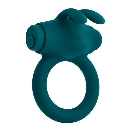 Bunny Buzzer - Cock Ring - Deep Teal - TemptationsPlayboyTemptationsPB-RS-2451-2