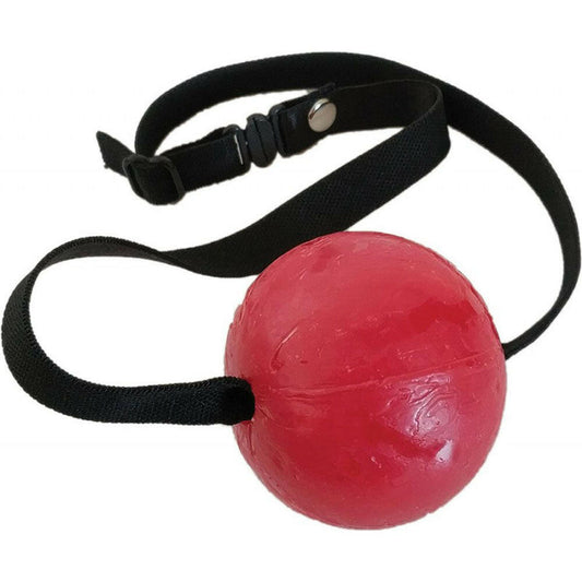 Candy Ball Gag - Strawberry 2.4 Oz - TemptationsHott ProductsTemptationsHTP3256