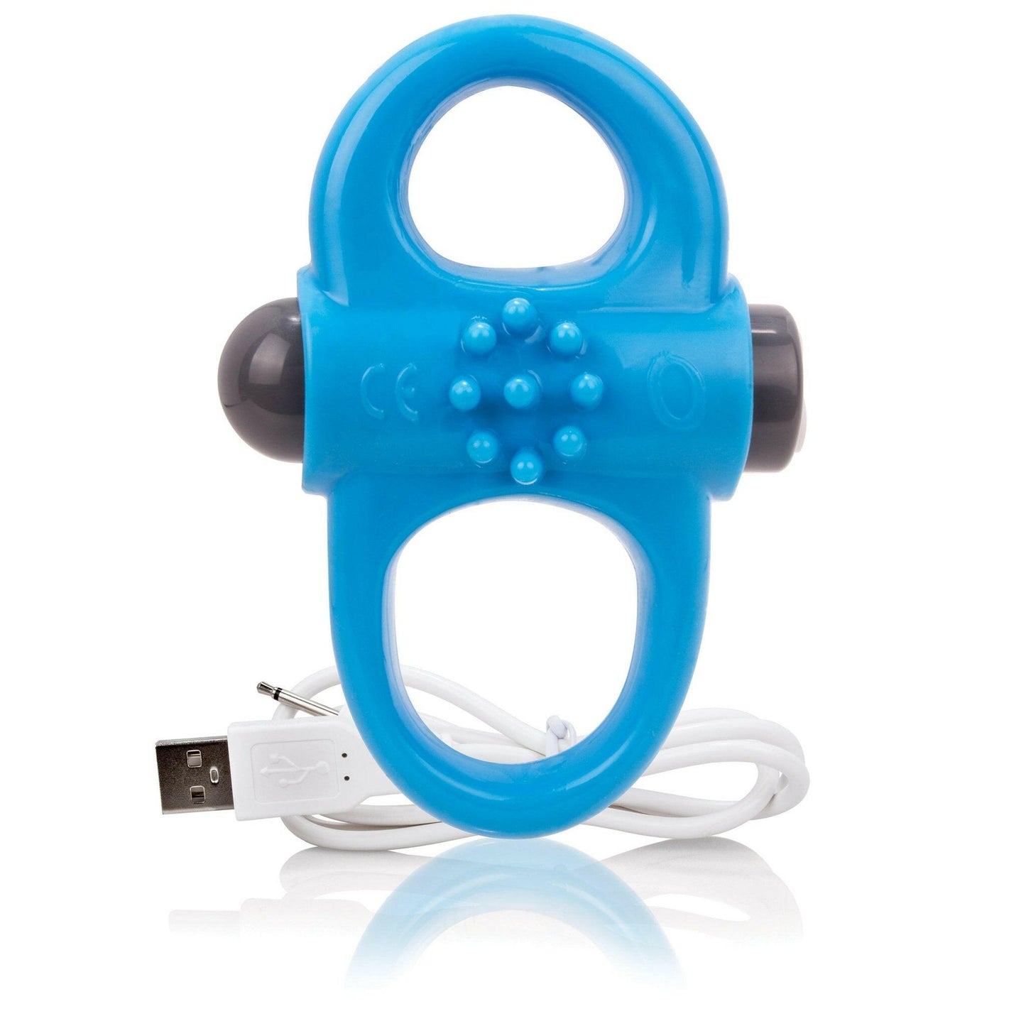 Charged Yoga Rechargeable Vibe Ring - Blue - TemptationsHoliday Blowout SaleTemptationsAYOG-BU-101E