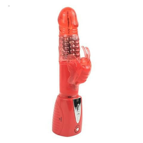 Climax Joy 3x Multi-Purpose Rabbit Vibe - Red - TemptationsTopcoTemptationsTS1070151