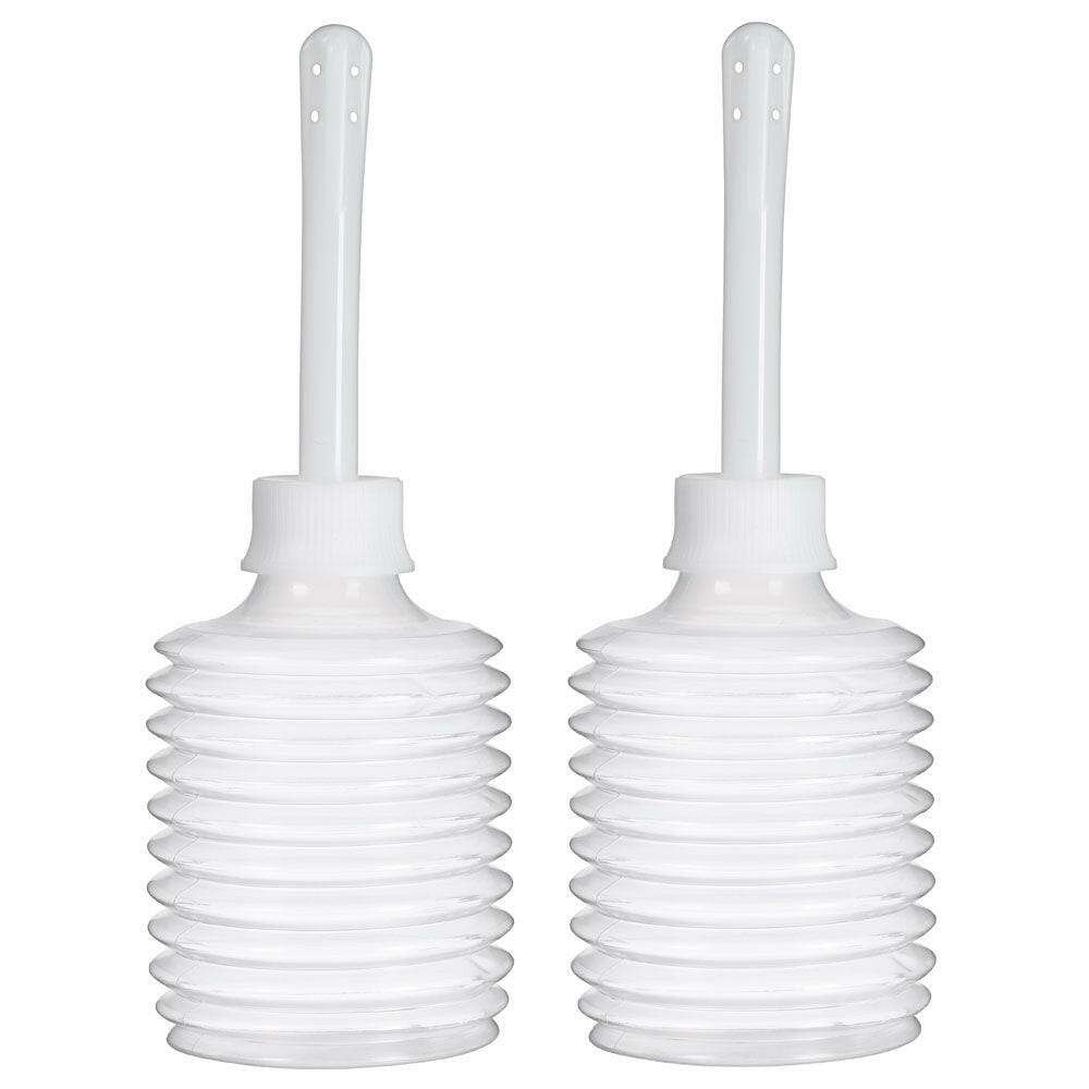 Cloud 9 Fresh and Portable Anal Enema Douche Squeeze Bulb 2 Pack 3.3oz - TemptationsCloud 9 NoveltiesTemptationsWTC100CP