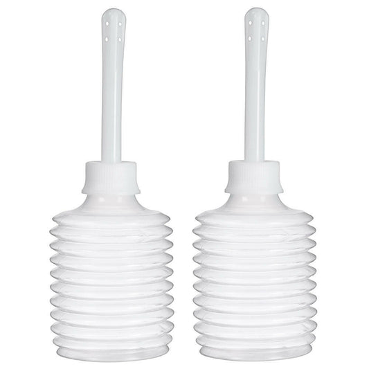 Cloud 9 Fresh and Portable Anal Enema Douche Squeeze Bulb 2 Pack 3.3oz - TemptationsCloud 9 NoveltiesTemptationsWTC100CP