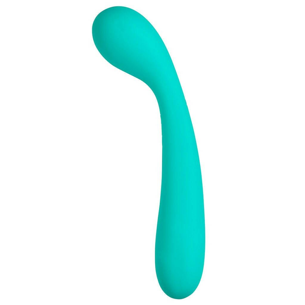 Cloud 9 Novelties G-Spot Slim 7 Inch Flexible Body Vibrator - Teal - TemptationsCloud 9 NoveltiesTemptationsWTC500845