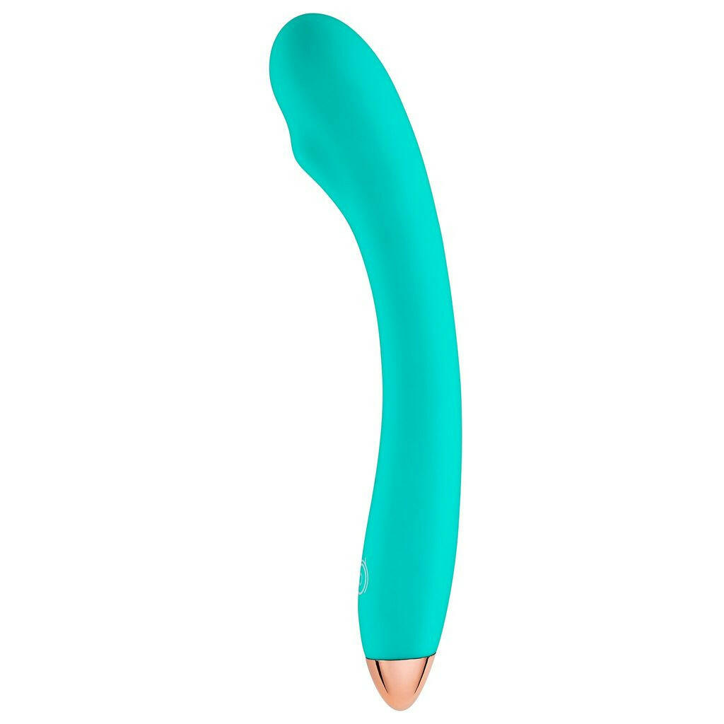 Cloud 9 Novelties G-Spot Slim 8 Inch Flexible Body Vibrator - Teal - TemptationsCloud 9 NoveltiesTemptationsWTC500840