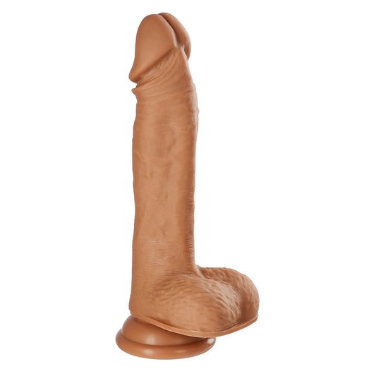 Cloud 9 Pro Sensual 7 Inch Swirl Thrust - Brown - TemptationsCloud 9 NoveltiesTemptationsWTC801B